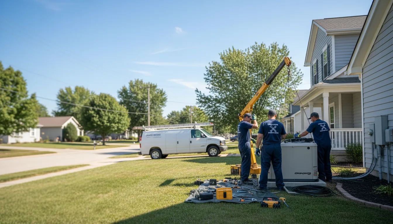 Generator Installation in Gipsy, PA near me